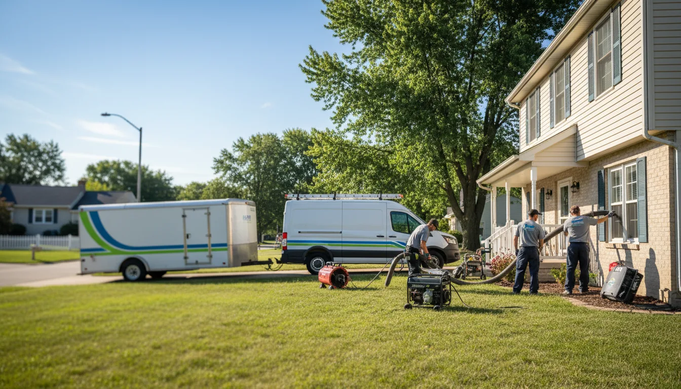 Flooded Basement Restoration And Cleanup With Repair in Abie, NE near me